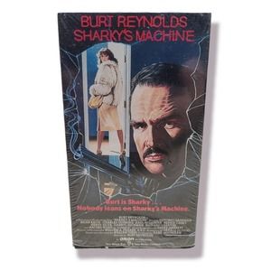 Sharky's Machine VHS Action Burt Reynolds Warner Home Video Movie